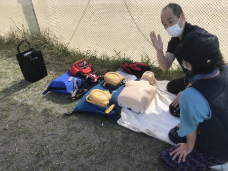 AED使用救命講習会