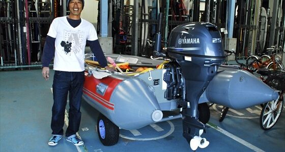 Eddie保管場所が検見川サイクリングセンター内となりました