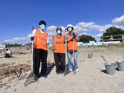 2026検見川ビーチ連盟主催ビーチクリ－ン